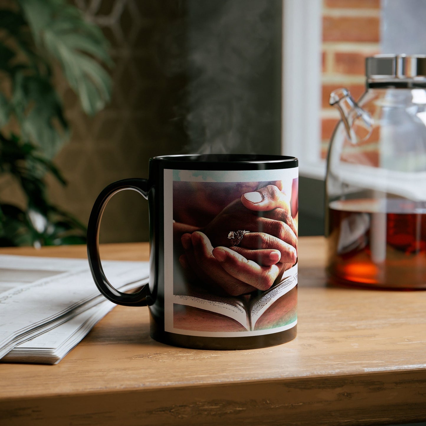 11oz Black Mug